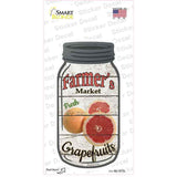 Graprefruits Farmers Market Novelty Mason Jar Sticker Decal