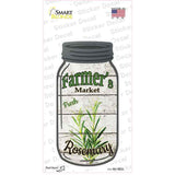 Rosemary Farmers Market Novelty Mason Jar Sticker Decal