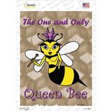 Queen Bee Novelty Rectangle Sticker Decal