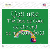 Pot of Gold Novelty Rectangle Sticker Decal