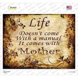 Doesnt Come With Manual Novelty Rectangle Sticker Decal