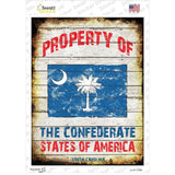Property Of South Carolina Novelty Rectangle Sticker Decal