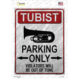 Tubist Parking Novelty Rectangle Sticker Decal