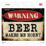 Beer Novelty Rectangle Sticker Decal