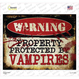 Vampires Novelty Rectangle Sticker Decal