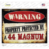 44 Magnum Novelty Rectangle Sticker Decal