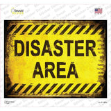 Disaster Area Novelty Rectangle Sticker Decal