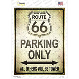 Route 66 Only Novelty Rectangle Sticker Decal