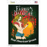 Farmers Daughter Novelty Rectangle Sticker Decal