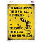 The Average Response Novelty Rectangle Sticker Decal
