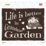 Grandmas Garden Novelty Rectangle Sticker Decal