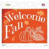 Welcome Fall Novelty Rectangle Sticker Decal