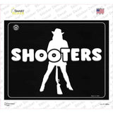 Shooters Novelty Rectangle Sticker Decal