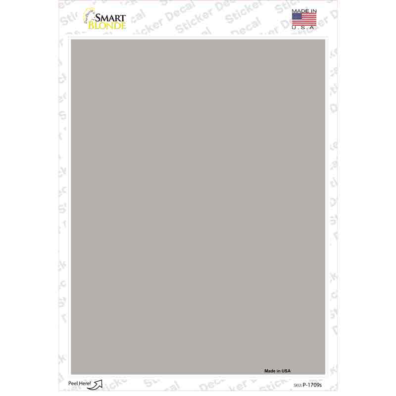 Tan Blank Novelty Rectangle Sticker Decal
