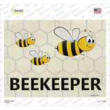 Beekeeper Novelty Rectangle Sticker Decal