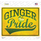 Ginger Pride Novelty Rectangle Sticker Decal