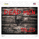 Dead Men Tell No Tales Novelty Rectangle Sticker Decal
