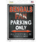 Bengals Novelty Rectangle Sticker Decal