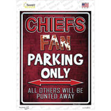 Chiefs Novelty Rectangle Sticker Decal