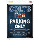 Colts Novelty Rectangle Sticker Decal
