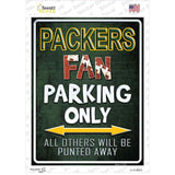 Packers Novelty Rectangle Sticker Decal