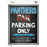 Panthers Novelty Rectangle Sticker Decal