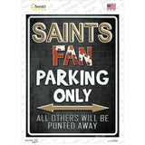 Saints Novelty Rectangle Sticker Decal