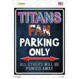 Titans Novelty Rectangle Sticker Decal