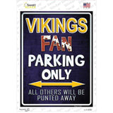 Vikings Novelty Rectangle Sticker Decal