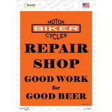 Repair Shop Novelty Rectangle Sticker Decal