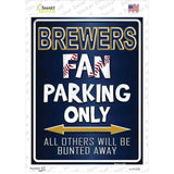 Brewers Novelty Rectangle Sticker Decal