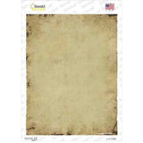 Cream Torn Edge Novelty Rectangle Sticker Decal