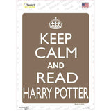 Keep Calm And Read Harry Potter Novelty Rectangle Sticker Decal