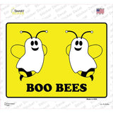 Boo Bees Novelty Rectangle Sticker Decal