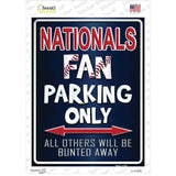 Nationals Novelty Rectangle Sticker Decal