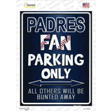 Padres Novelty Rectangle Sticker Decal
