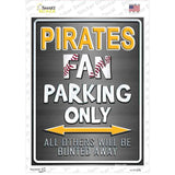 Pirates Novelty Rectangle Sticker Decal