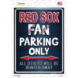 Red Sox Novelty Rectangle Sticker Decal