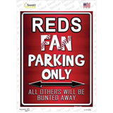 Reds Novelty Rectangle Sticker Decal