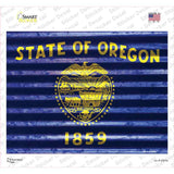 Oregon Flag Novelty Rectangle Sticker Decal