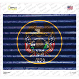 Utah Flag Novelty Rectangle Sticker Decal
