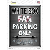 White Sox Novelty Rectangle Sticker Decal