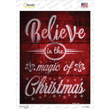 Magic of Christmas Novelty Rectangle Sticker Decal
