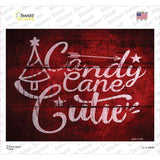 Candy Cane Cutie Novelty Rectangle Sticker Decal