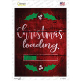 Christmas Loading Novelty Rectangle Sticker Decal