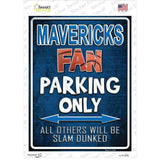 Mavericks Novelty Rectangle Sticker Decal