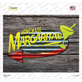 Homemade Margaritas Novelty Rectangle Sticker Decal