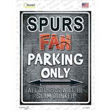 Spurs Novelty Rectangle Sticker Decal