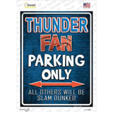 Thunder Novelty Rectangle Sticker Decal