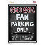 Georgia Novelty Rectangle Sticker Decal